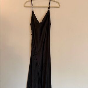 Zara Black Strapless Dress